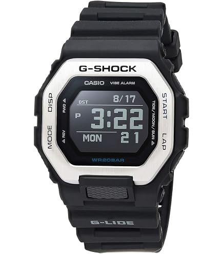 Amazon.com: Casio G-Shock G-LIDE GBX-100 Series Digital Black
